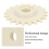 2 pièces de rechange pour roue d'engrenage de machine à tricoter 5