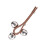3 Bells Jingle Handbell Shaker Bell Ring Barn 3