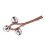 3 Bells Jingle Handbell Shaker Bell Ring Barn 5