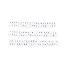 3er-Pack Tastenaufkleber für 17-Tasten-Kalimba-Noten