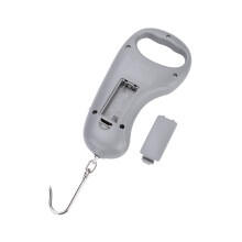Portable Plastic Electric Digital Hanging Scale 45kg with TapeLine for Fishing