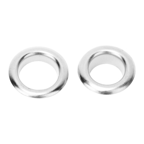 Kit de 100 œillets métalliques de 8 mm avec rivets 1