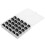 25Pcs Bobbin Set Black with Threads Case Boxed 3