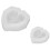 2 Pcs Silicone Mold Non Stick Mirror Geometric 5