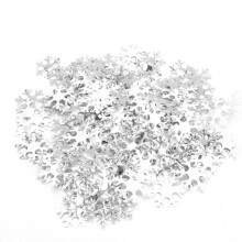 200 stuks sneeuwvlokkenconfetti van non-woven stof