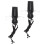2Pcs Samba Whistle Musical Instrument Toy ABS Set 5