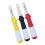 3-teiliges Set Nahttrenner, farbig, robust, aus Edelstahl 2