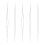 10pcs Beading Needle 5.5cm 7.5cm 10cm 11.5cm 2
