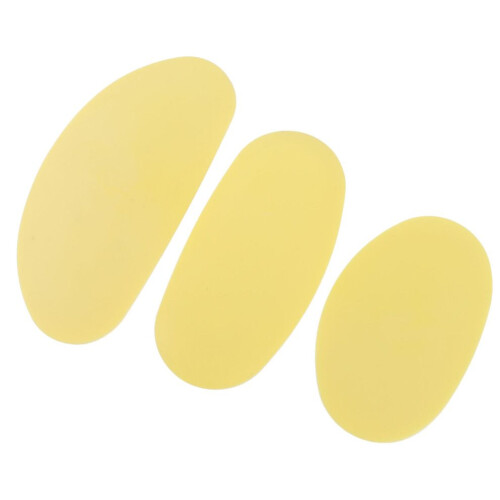 3 st silikonribbor i 3 storlekar keramisk lera 1