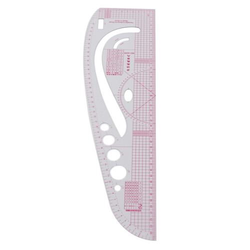 Règle de tailleur 3245, haute précision, corps transparent 2