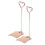 2 stuks tafelnummerhouders, multifunctioneel en duurzaam. 1