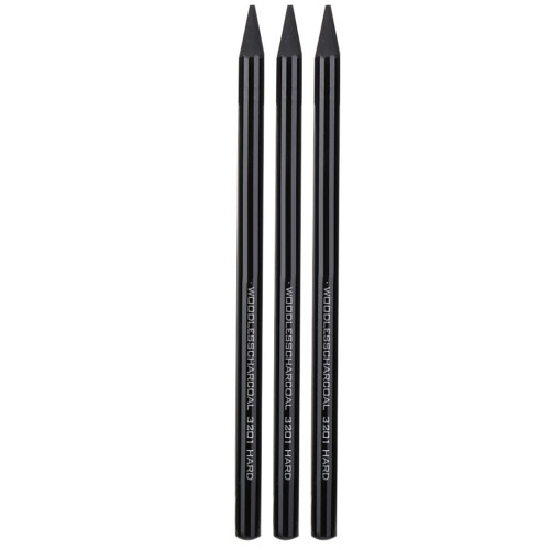 3 stuks Pure Carbon Schetspotloden Professioneel