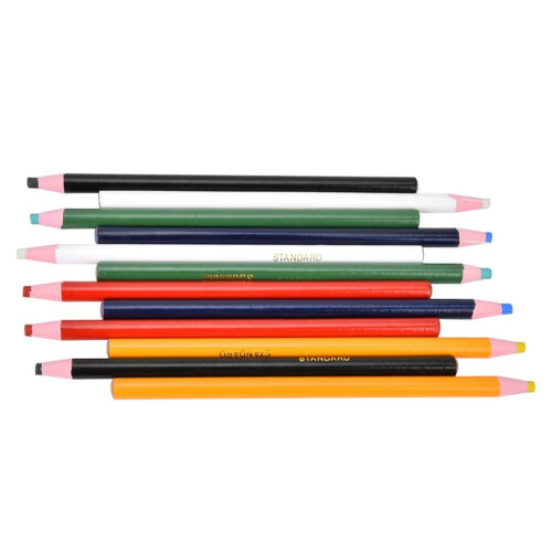 12 pièces de chiffon à crayons de tailleur à décoller à la main 1