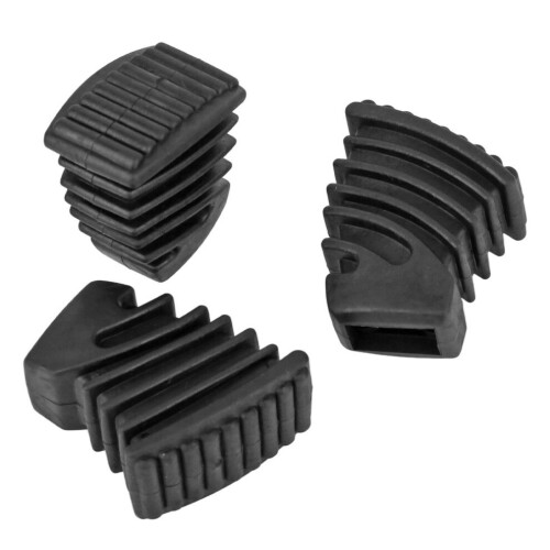 3 stuks rubberen drumvoetjes voor basdrum en snaredrum 1