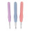 3PCS Crochet Hook Set Multi Colored Ergonomic 5