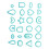 24 st Polymer Clay Cutters Olika Former DIY 4
