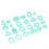 24 st Polymer Clay Cutters Olika Former DIY 5
