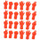 24 st sticknålstoppare gummi stenpapper 2