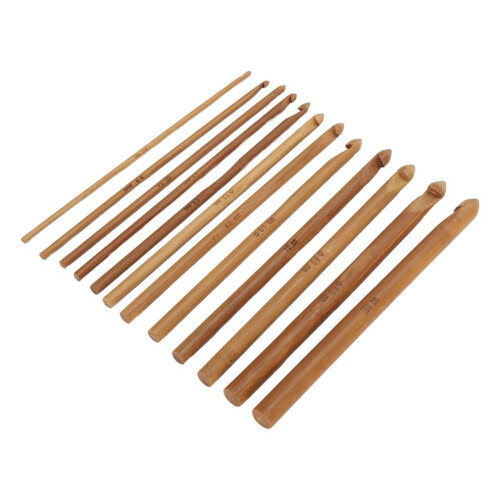12Pcs Crochet Hooks Set 3‑10mm Ergonomic 2