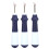 3-teiliges Nahttrenner-Set, robust, aus Edelstahl, ergonomisch, handlich 1
