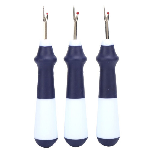3-teiliges Nahttrenner-Set, robust, aus Edelstahl, ergonomisch, handlich