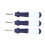 3-teiliges Nahttrenner-Set, robust, aus Edelstahl, ergonomisch, handlich 4