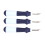 3-teiliges Nahttrenner-Set, robust, aus Edelstahl, ergonomisch, handlich 3