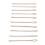30pcs Drawstring Needle Threader Easy Pull Rust 5