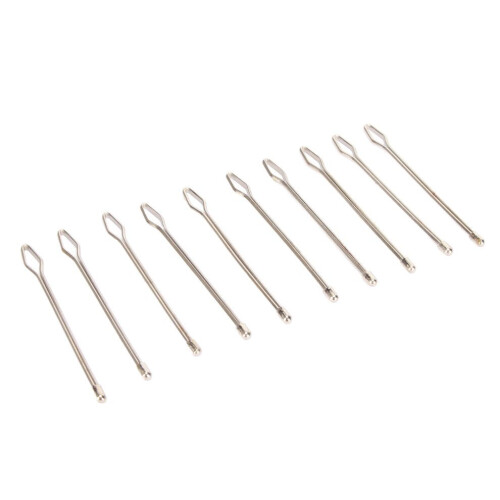 30pcs Drawstring Needle Threader Easy Pull Rust 2