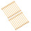 20 mini varillas de madera para colgar tapices de bambú DIY 4