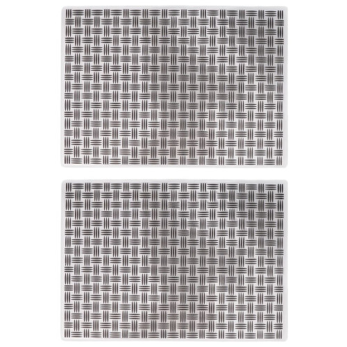 2 Stück Prägefolder aus hochwertigem, breitem Kunststoff 2