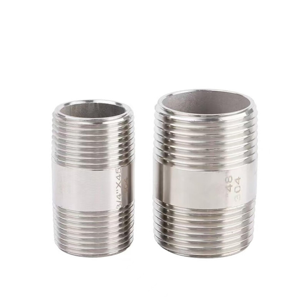 1Pc 11/2' Thickened Doubleended External Wire 304 Stainless Steel Pressure Welding External Wire Height 100Mm 9067246863258