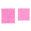 2Pcs Gears Cake Silicone Mold Punk Style High 5