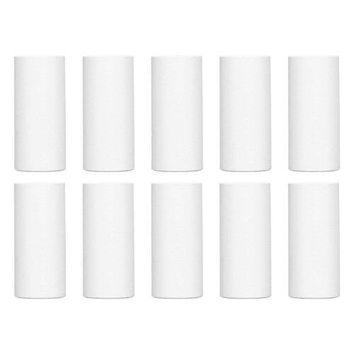 10Pcs Printable Paper Rolls White Printable