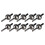 200pcs Decorative Metal Tack Trim Electroplating 3