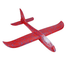 Exciting Night Flights with Shiny Red Mini Hand Launch Glider