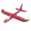 Exciting Night Flights with Shiny Red Mini Hand Launch Glider 8