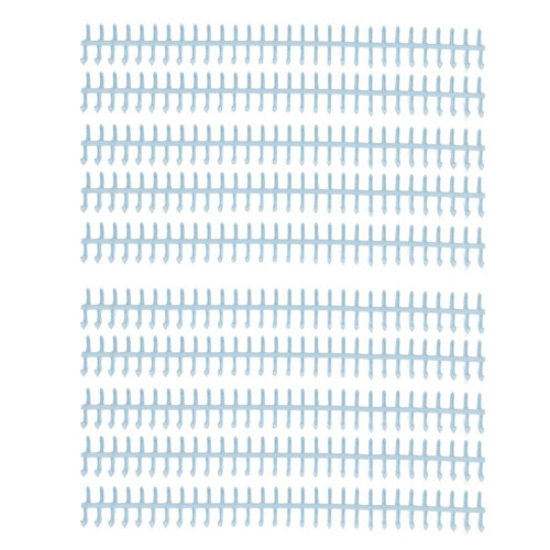 10PCS Binding Spine 30 Holes 12mm Diameter DIY