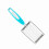 Versatile Kitchen Cutter for Cheese Ham & More - Blue Stainless Steel 1