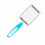 Versatile Kitchen Cutter for Cheese Ham & More - Blue Stainless Steel 13