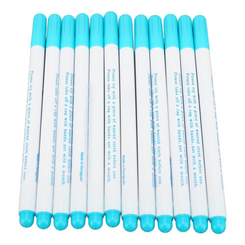12PCS Water Soluble Pen Multifunctional