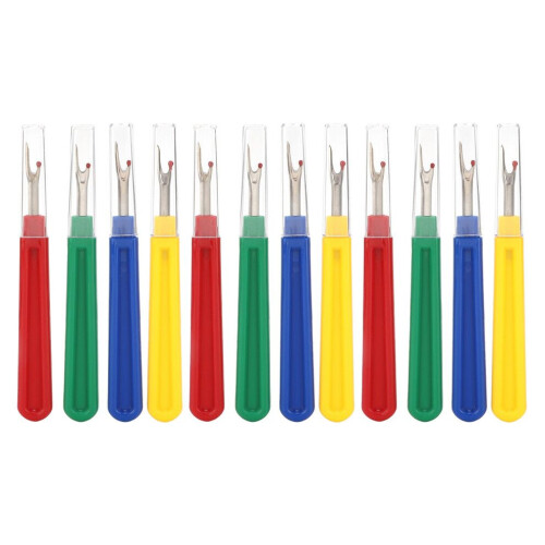 12-teiliges Nahttrenner-Set, farbenfroh, langlebig, ergonomisch