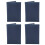 4 Pcs Passport Holder Soft Waterproof PU Leather 1