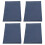 4 Pcs Passport Holder Soft Waterproof PU Leather 5