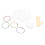 100pcs Plastic Floss Bobbins with Manual Bobbin 4