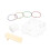 100pcs Plastic Floss Bobbins with Manual Bobbin 5