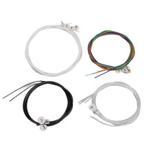 16 Stück Ukulelen-Saiten, mehrfarbig, Universal-Nylon