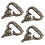 20Pcs Antique Drawer Pull Mini Size Threaded Zinc 5