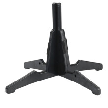 Support de clarinette à 4 pieds en plastique ABS avec croix amovible