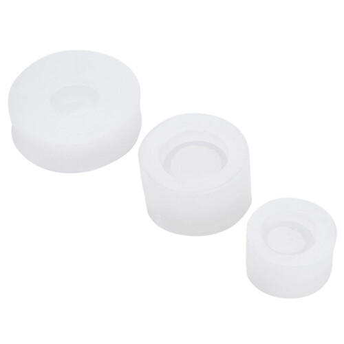3 st silikonformar epoxiharts DIY-form stor